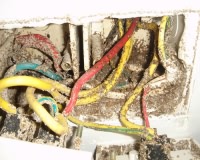 破壞電線 